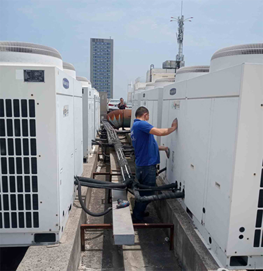 南京市中央空调制热和不制冷系统维修方法